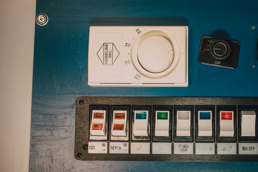 inspect dial interface carefully